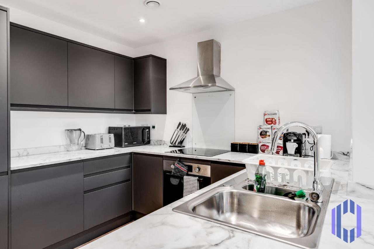Vila Stylish 4Bd - Coop Live - Etihad - Parking - Ev Manchester Exteriér fotografie